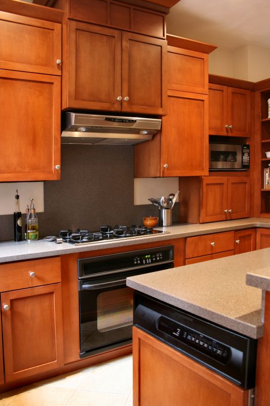 Refinished Kitchen Cabinets